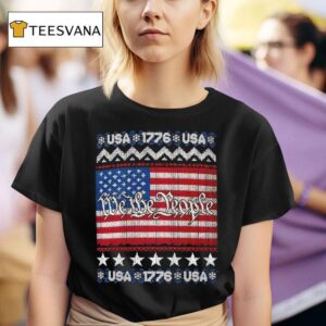 We The People Ugly Xmas Usa T Shirt