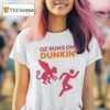 Wicked For Good X Oz Runs On Dunkin Donuts T Shirt
