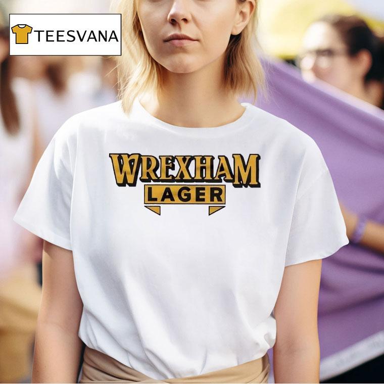 Wrexham Lager Logo T Shirt