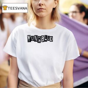 Yungblud Idols The World Tour Photo Signature T Shirt