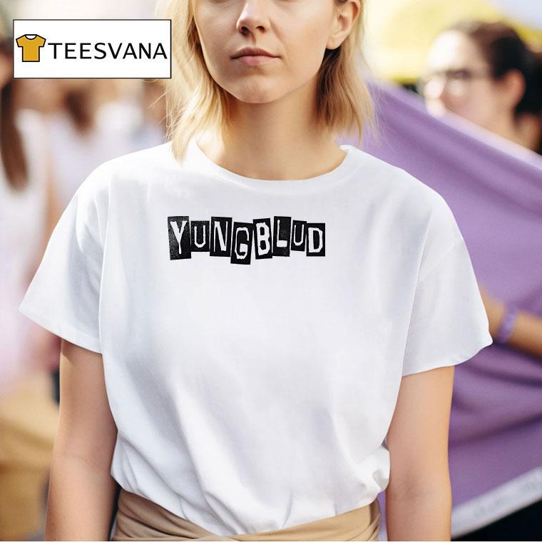 Yungblud Idols The World Tour Photo Signature T Shirt