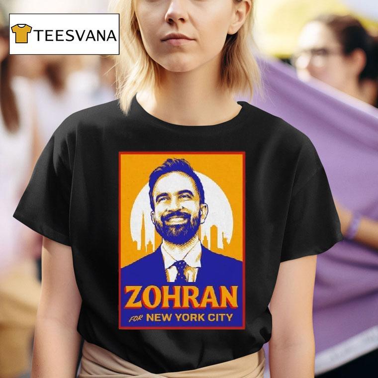 Zohran Mamdani For New York City Mayor T Shirt