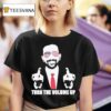 Zohran Mamdani Turn The Volume Up Middle Finger T Shirt