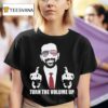 Zohran Mamdani Turn The Volume Up T Shirt