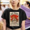 Zz Top The Elevation Tour August Red Rocks Morrison Co Even T Shirt