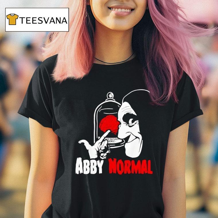 Abby Normal Red Brain Young Frankenstein T Shirt Abby Normal Red Brain Young Frankenstein T Shirt