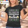 All I Want For Christmas Is Pivo Ugly Christmas T Shirt
