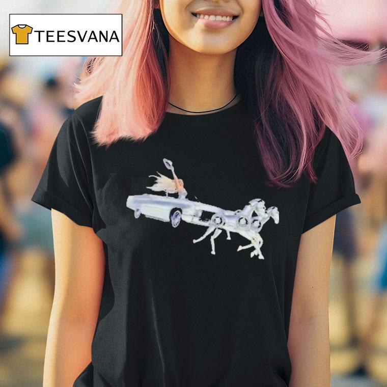 Beyonce Silver Sleigh T Shirt Beyonce Silver Sleigh T Shirt