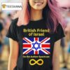 British Friend Of Israel On The Autism Spectrum T Shirt