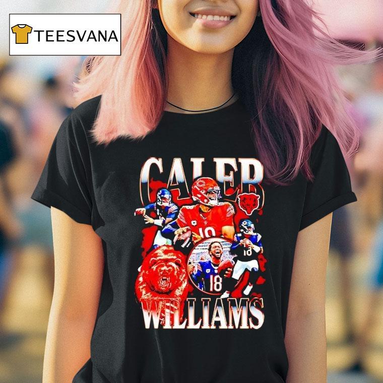 Caleb Williams Chicago Bears Notorious Graphic T Shirt Caleb Williams Chicago Bears Notorious Graphic T Shirt