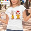 Charlie Brown And Lucy The Peanuts Spacer Woman T Shirt
