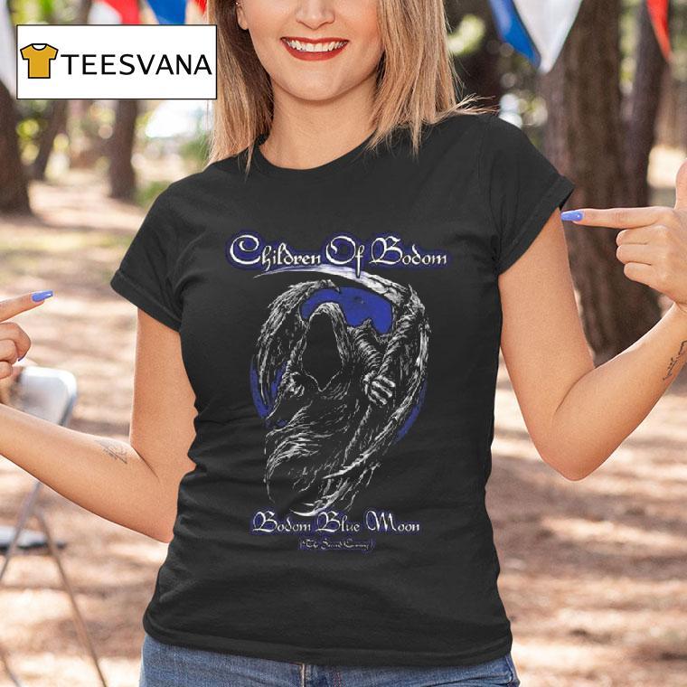 Children Of Bodom Bodom Blue Moon The Second Coming T Shirt Children Of Bodom Bodom Blue Moon The Second Coming T Shirt
