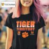 Clemson Tigers Vs South Carolina Gamecocks Tiger Territory Score T Shirt
