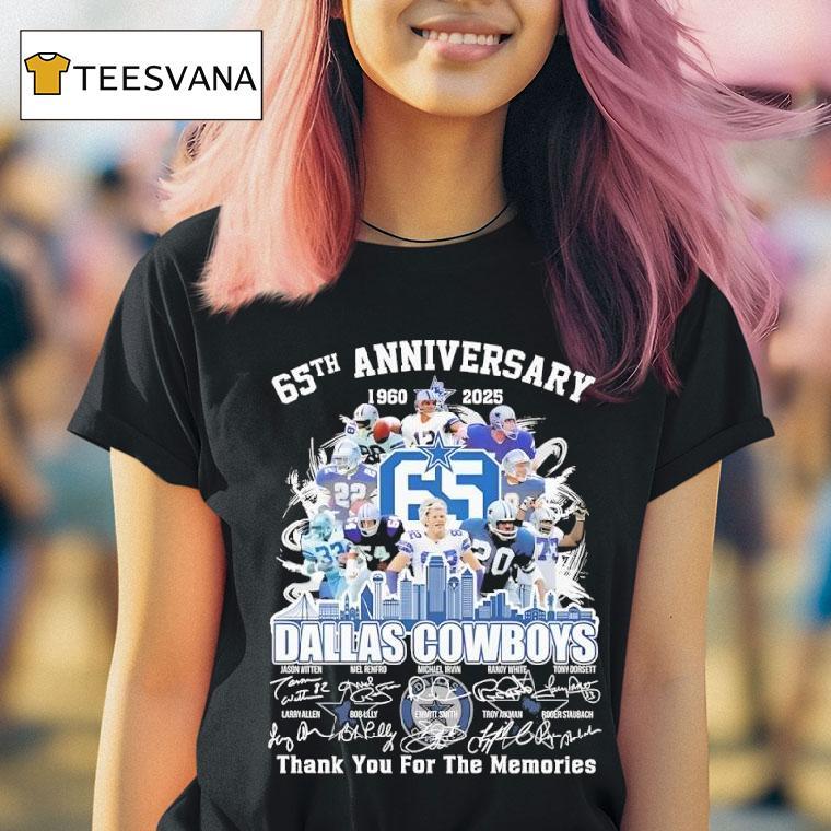 Dallas Cowboys Thank You For The Memories Th Anniversary T Shirt Dallas Cowboys Thank You For The Memories Th Anniversary T Shirt