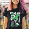 Dallas Cowboys Vs Philadelphia Eagles Philly Skull Cowboy Boots Nov T Shirt