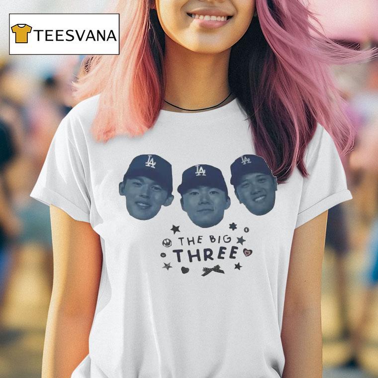 Dodgers The Big Three T Shirt Dodgers The Big Three T Shirt