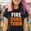 Fire Duke Tobin Cincinnati Bengals Tex T Shirt