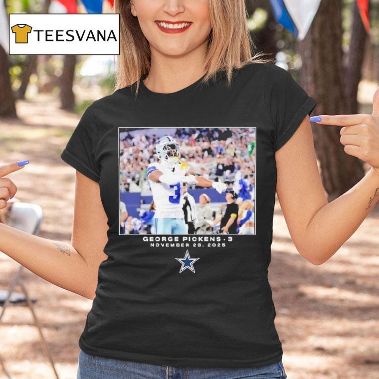 George Pickens Dallas Cowboys November Nfl Flash Features Week T Shirt George Pickens Dallas Cowboys November Nfl Flash Features Week T Shirt