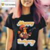 Happy Thanksgiving Turkey With Gun T Shirt