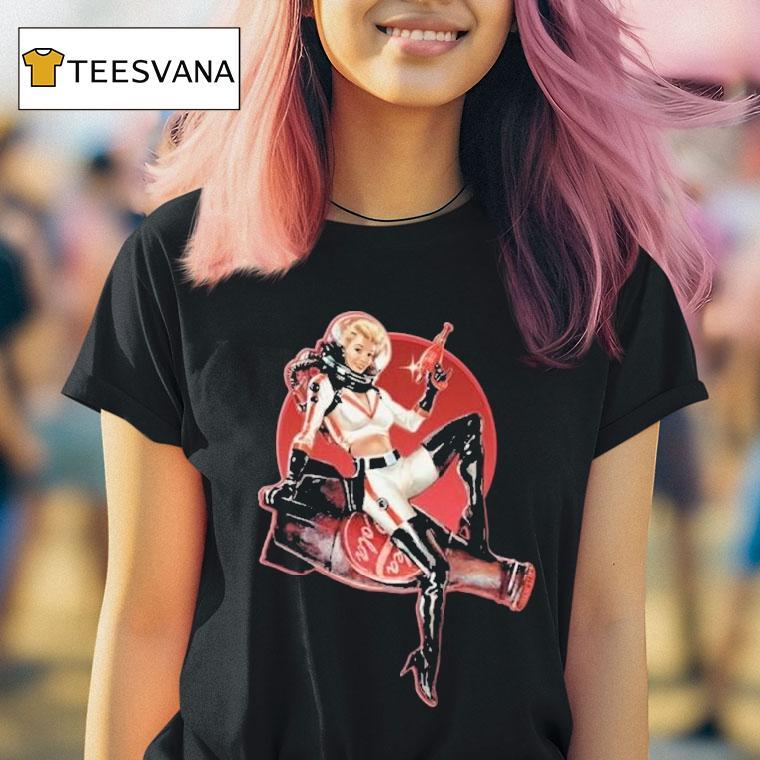 Heavy Spoilers Nuka Girl Pinup T Shirt Heavy Spoilers Nuka Girl Pinup T Shirt