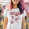 Indiana Hoosiers Football Flying Iu Logo T Shirt