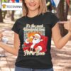It S The Most Wonderful Time For A Beer Santa Sofa Christmas T Shirt