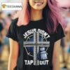 Jesus Didn T Tap Out Cross Metal Boxing Gloves T Shirt