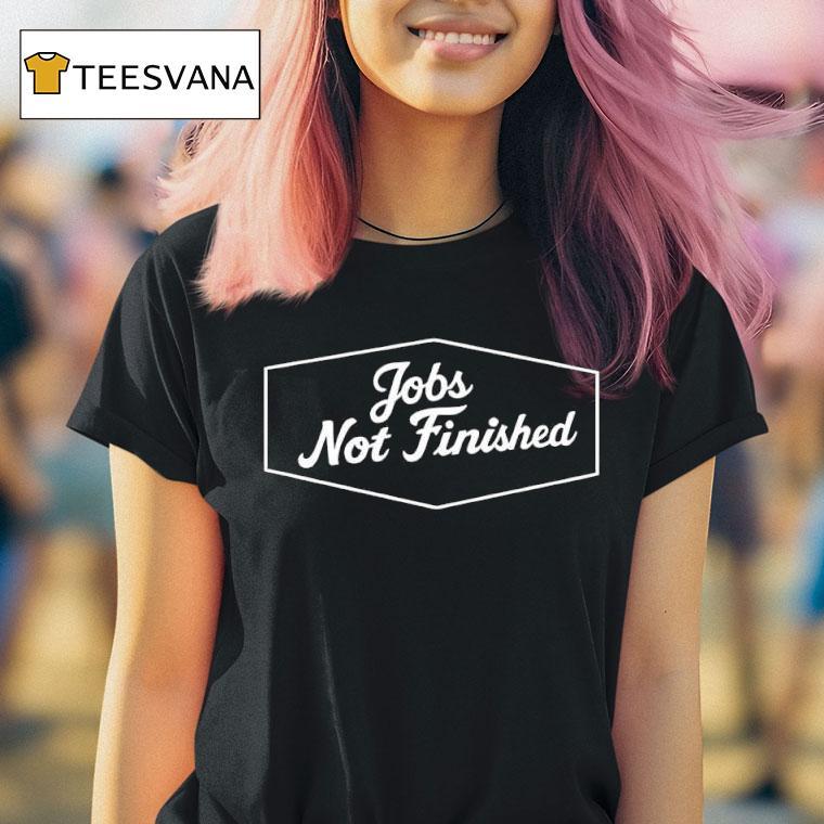 Jobs Not Finished Royal Graphic T Shirt Jobs Not Finished Royal Graphic T Shirt