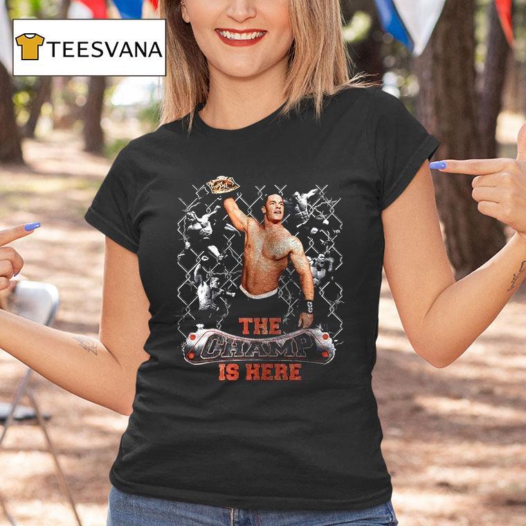 John Cena The Champ Is Here Graphic T Shirt John Cena The Champ Is Here Graphic T Shirt