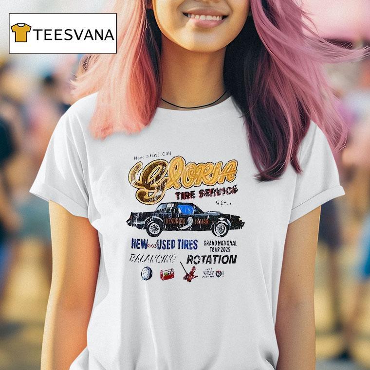 Kendrick Lamar Frand Nation Tour Have A Flat Call Gloria Tire Service T Shirt Kendrick Lamar Frand Nation Tour Have A Flat Call Gloria Tire Service T Shirt