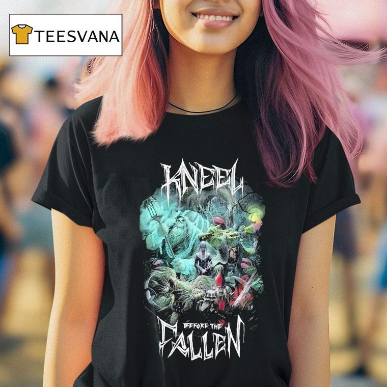 Kneel Before The Fallen Heavy Metal Touring T Shirt Kneel Before The Fallen Heavy Metal Touring T Shirt