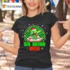 Lego Six Seven Bruh Meme Santa Christmas T Shirt