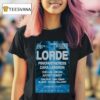 Lorde All Points East August Nd London T Shirt