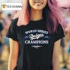 Los Angeles Dodgers World Series Champions Franchise T Shirt