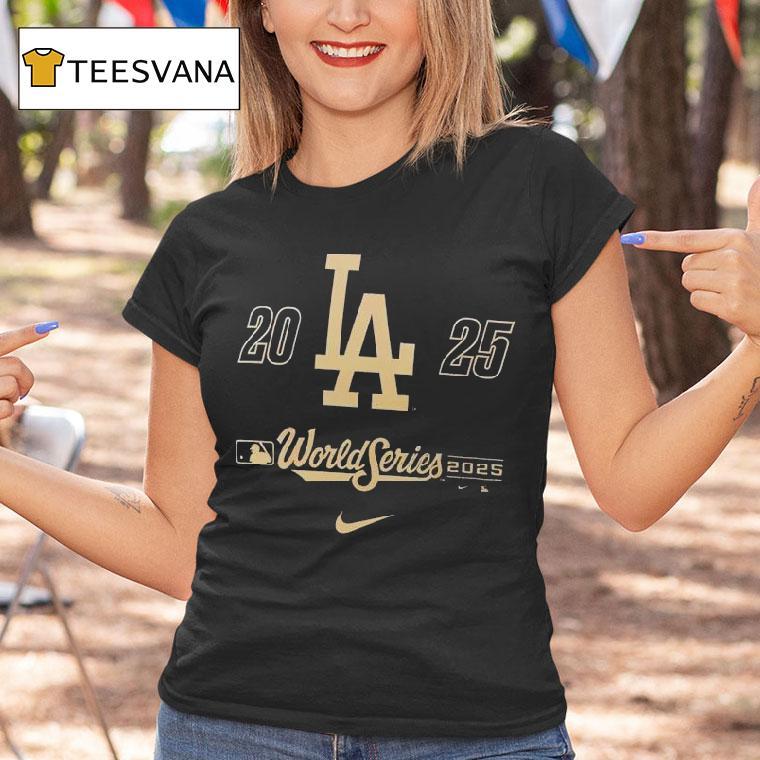 Los Angeles Dodgers Black World Series Participant Advance The Runner T Shirt Los Angeles Dodgers Black World Series Participant Advance The Runner T Shirt
