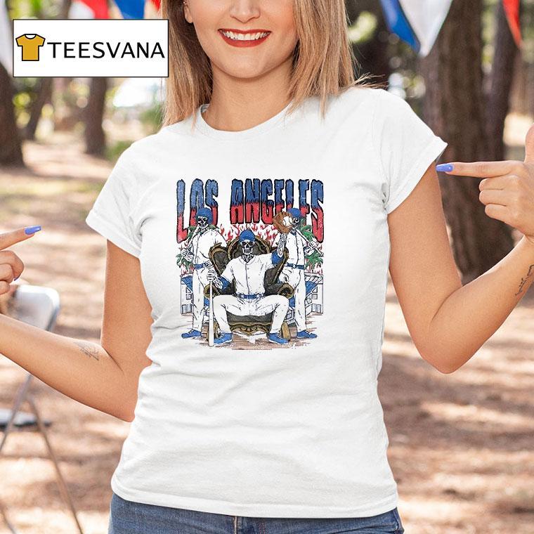 Los Angeles Dodgers World Series Champions Team Skeleton Graphic Ar T Shirt Los Angeles Dodgers World Series Champions Team Skeleton Graphic Ar T Shirt