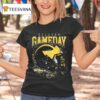 Michigan Wolverines College Gameday Live From Ann Arbor Mi Helmet T Shirt