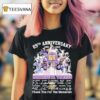 Minnesota Vikings Thank You For The Memories Th Anniversary T Shirt
