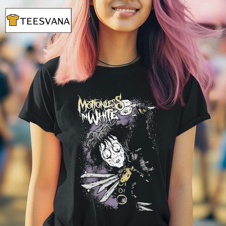 Motionless In White Edward Scissorhands T Shirt Motionless In White Edward Scissorhands T Shirt