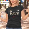 Navy Midshipmen Years Celebration Logo T Shirt