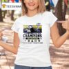 Navy Midshipmen Cic Trophy Champions Skull Logo T Shirt