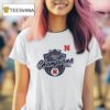 Nebraska Cornhuskers Bad Boy Mowers Pinstripe Bowl Logo T Shirt