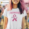 New England Patriots Breast Cancer Awareness Month T Shirt