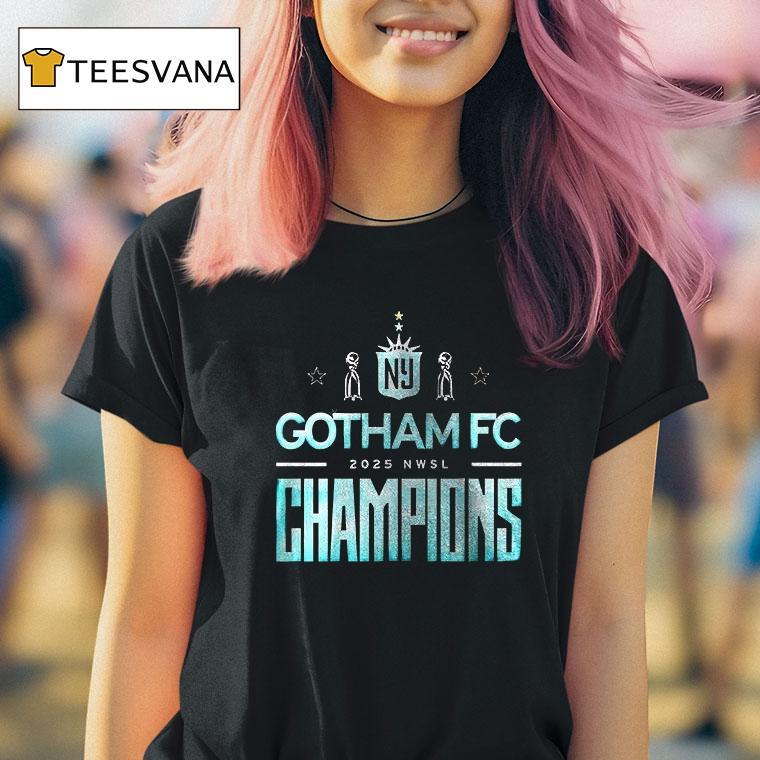 Ny Gotham Fc Nwsl Champions Logo T Shirt Ny Gotham Fc Nwsl Champions Logo T Shirt