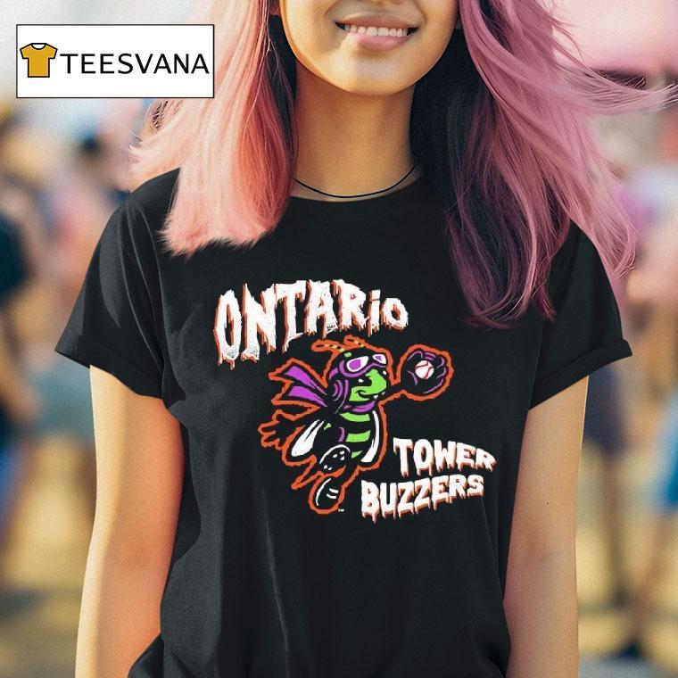 Ontario Tower Buzzers Logo Halloween Masco T Shirt Ontario Tower Buzzers Logo Halloween Masco T Shirt