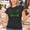 Oregon Ducks X Ohana Name And Logo T Shirt