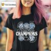 Penn State Nittany Lions Ncaa Women S Volleyball National Champions Stacked Comfort Colors T Shirt