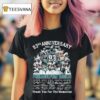 Philadelphia Eagles Rd Anniversary Players Signatures Thank You For The Memories T Shirt