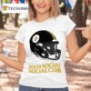 Pittsburgh Slers Anti Social Social Club X Nfl Helme T Shirt