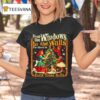 Retro Funny Christmas Holiday From The Windows To The Walls T Shirt